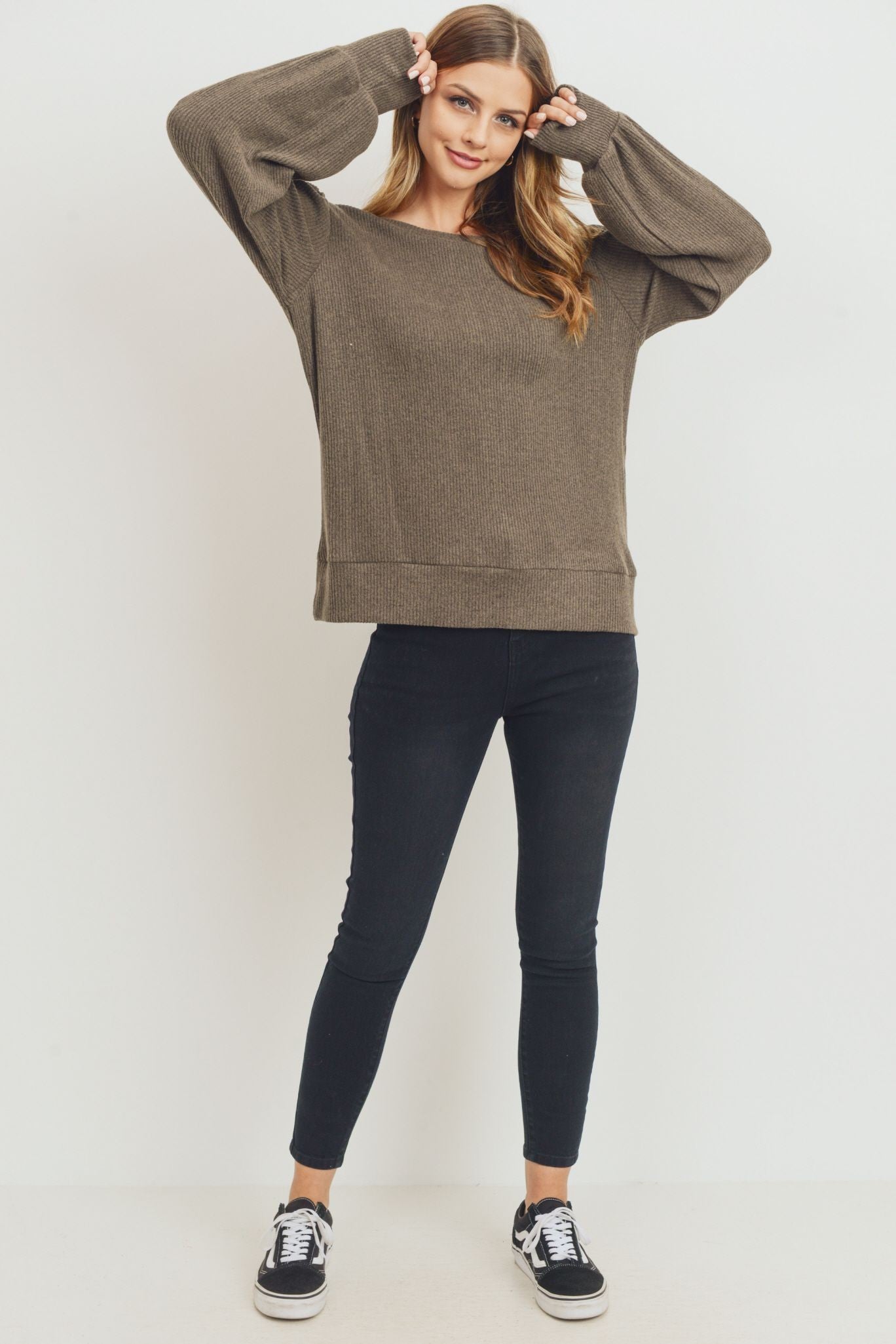 Black Yellow Long Sleeve Open Back
