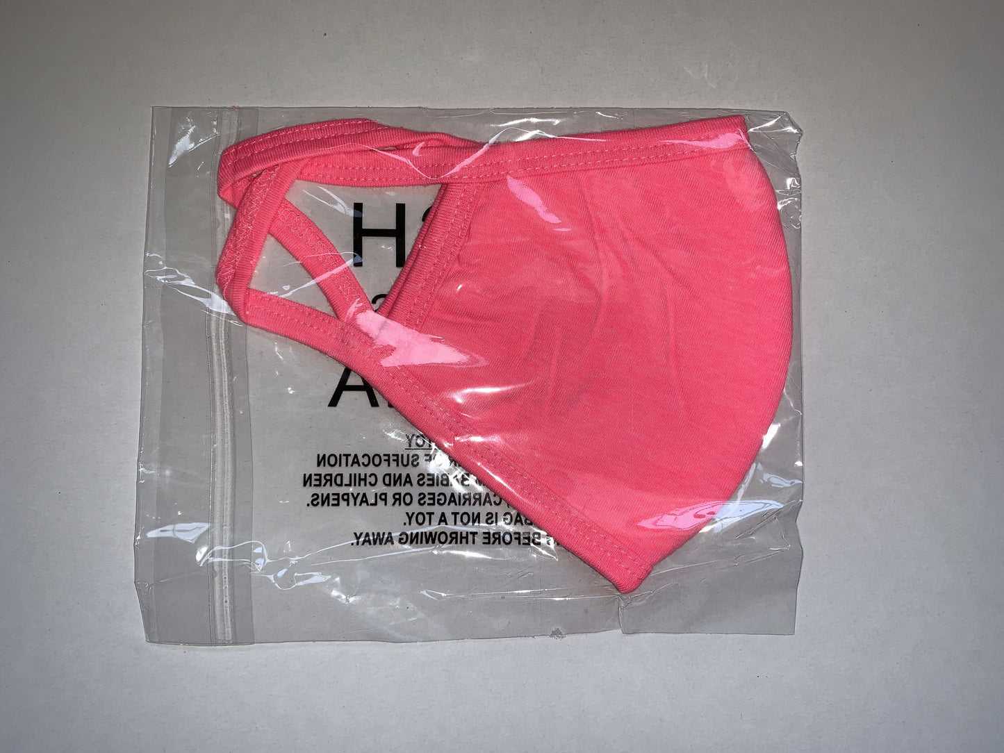 Hot Pink Face Mask