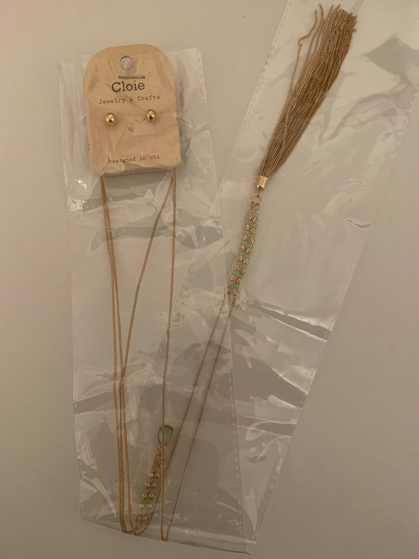 DoubleLayerBeadedNecklace