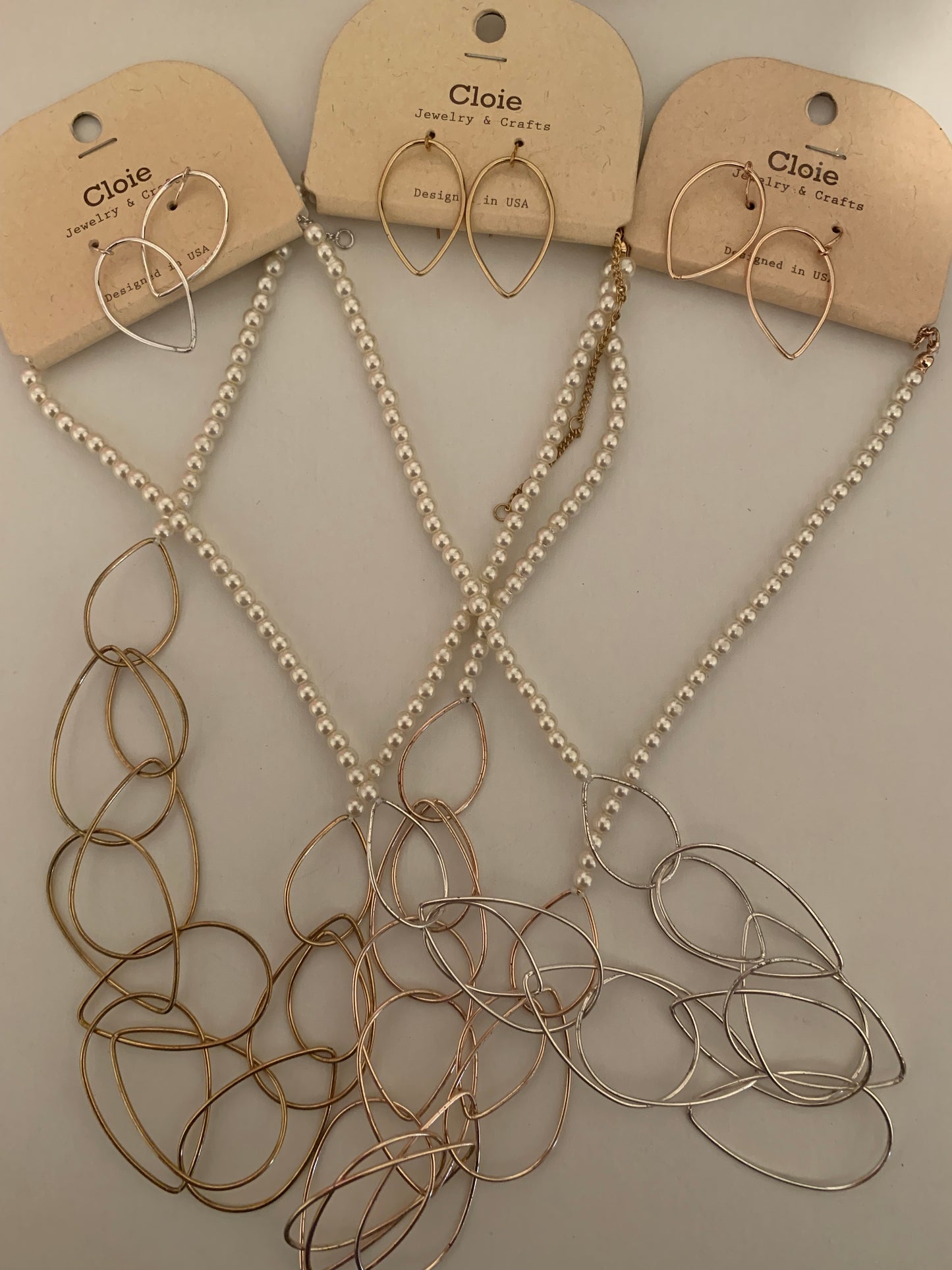 WireOvalLinkNecklace