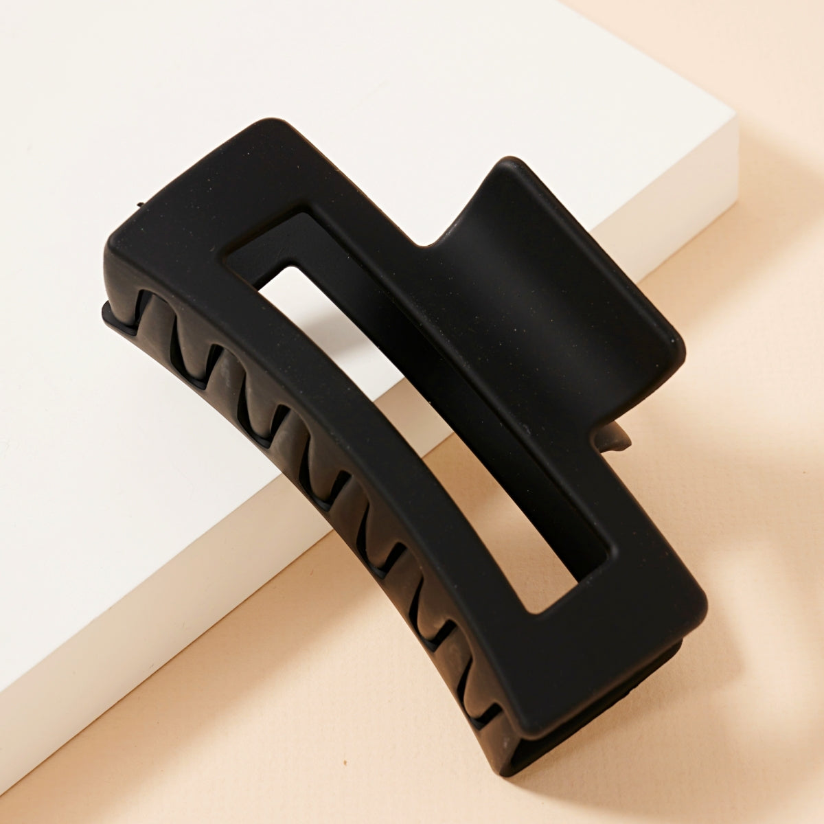 Matte Rectangular Hair Claw
