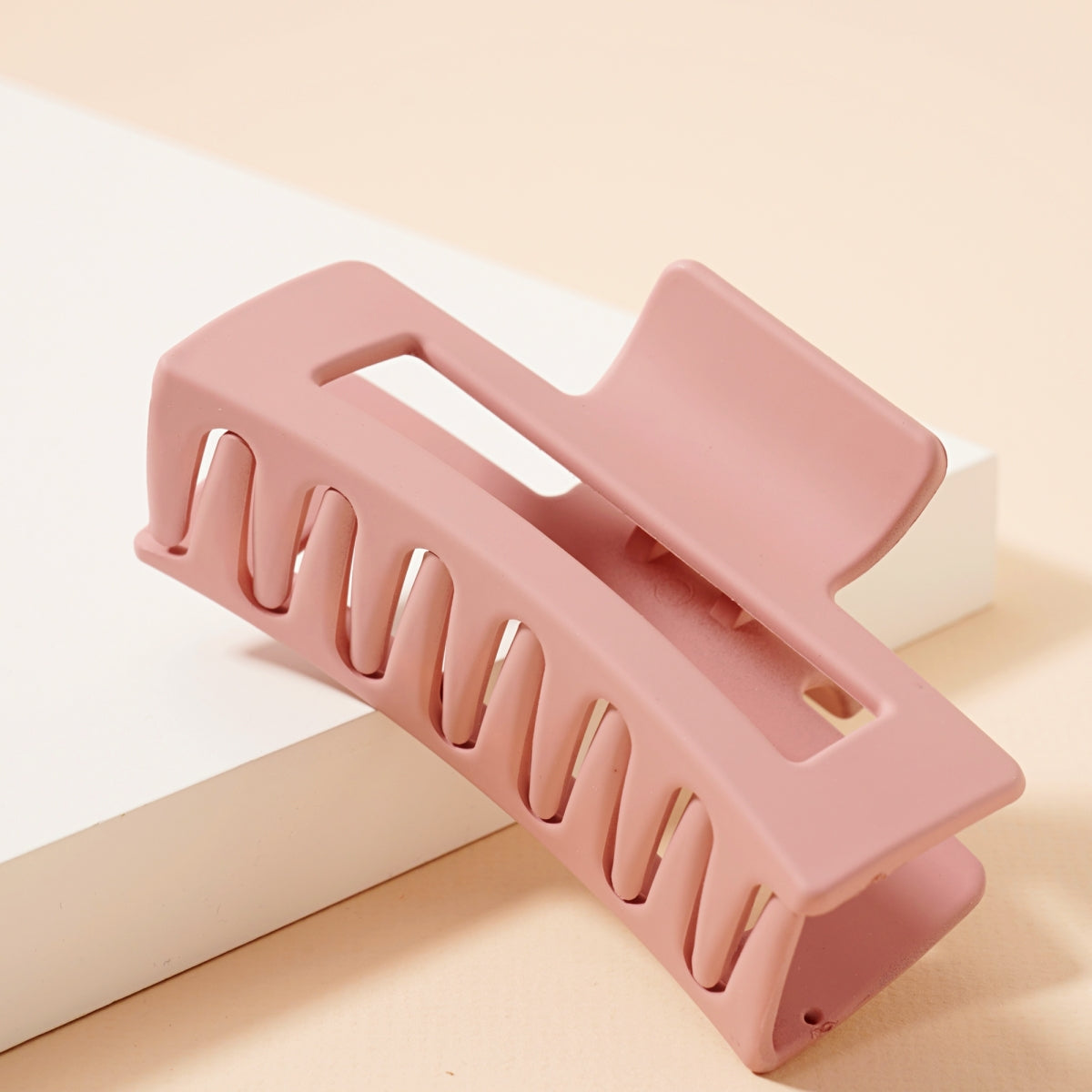 Matte Rectangular Hair Claw