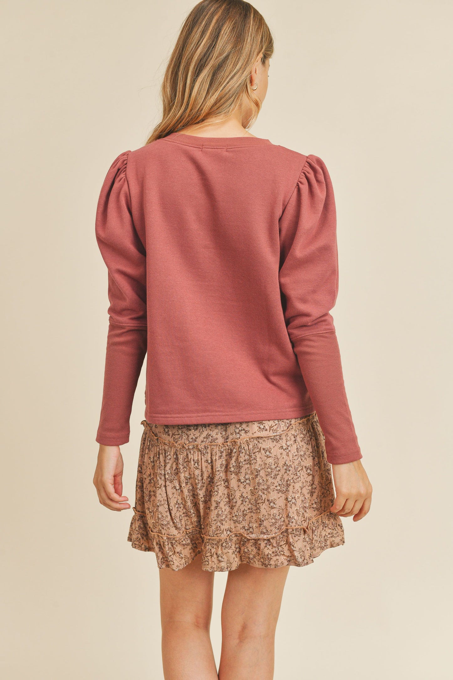 Rosewood Bishop French Terry Pull Over