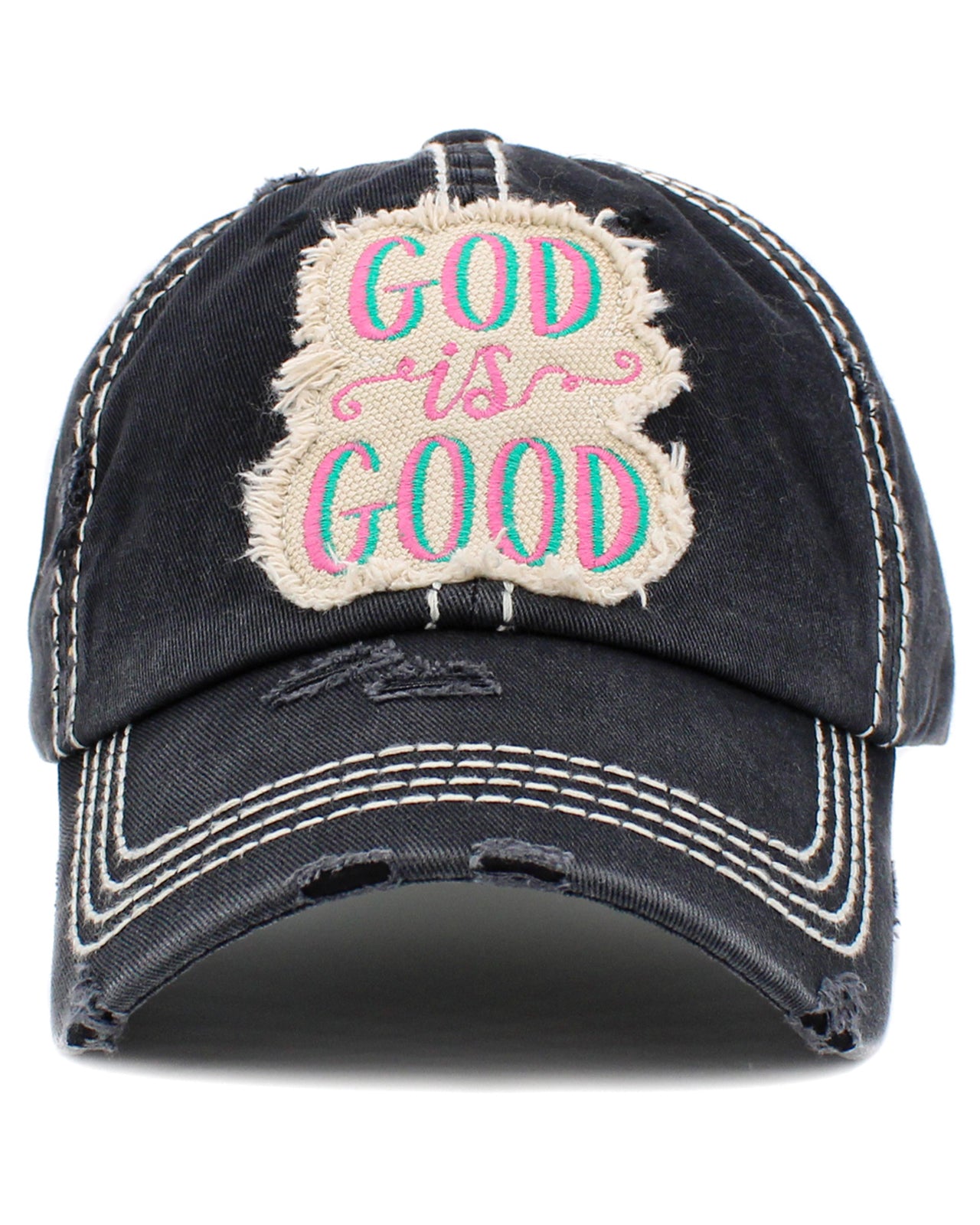 God is Good Hat - Black