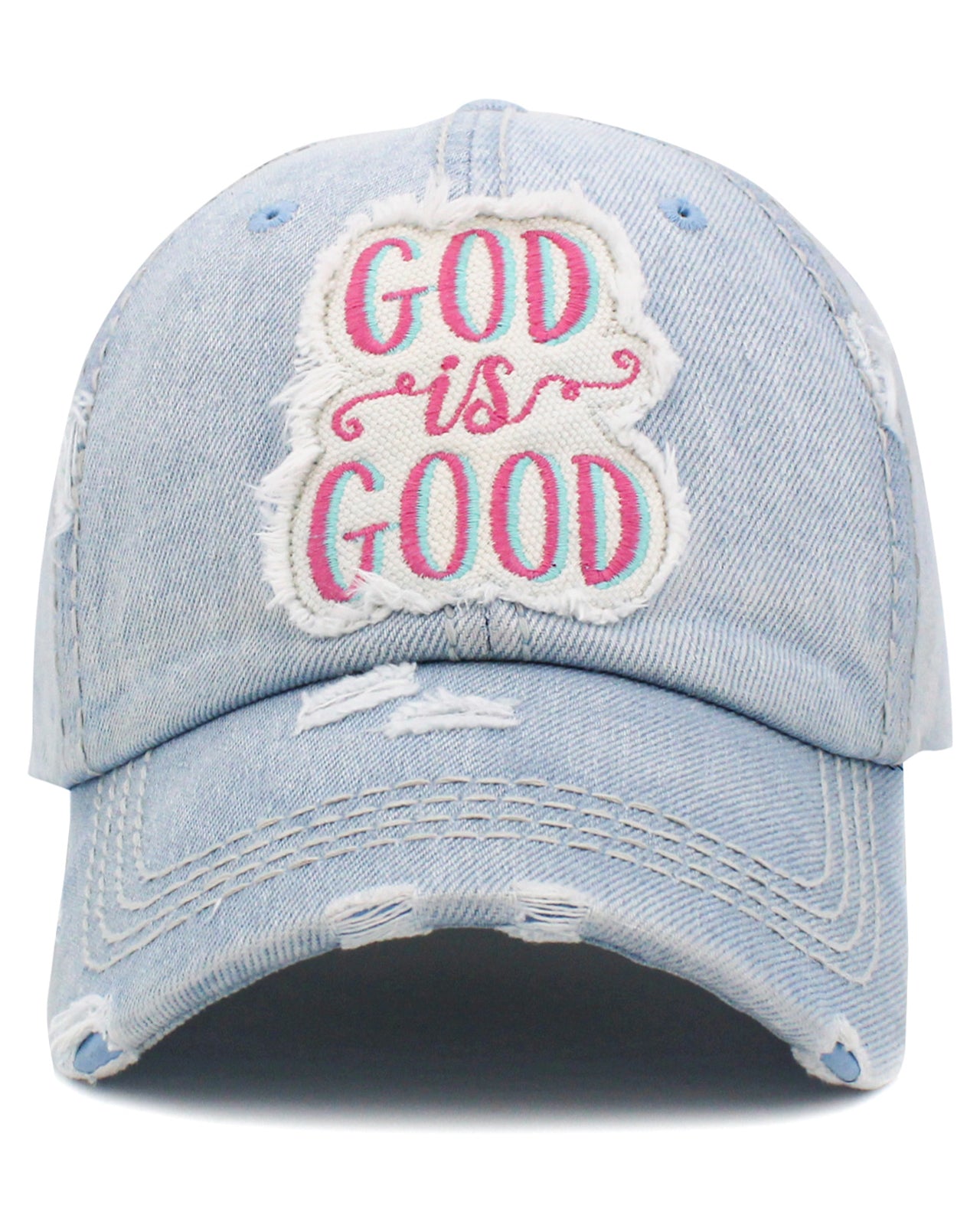 God is Good Hat - Denim