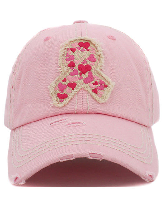 Pink Cancer Survivor Hat